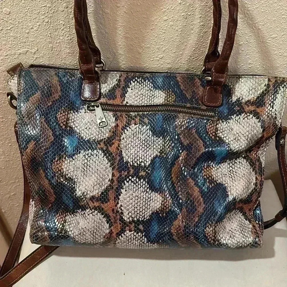 Patricia Nash Zancona tote multi Python - Picture 3 of 11